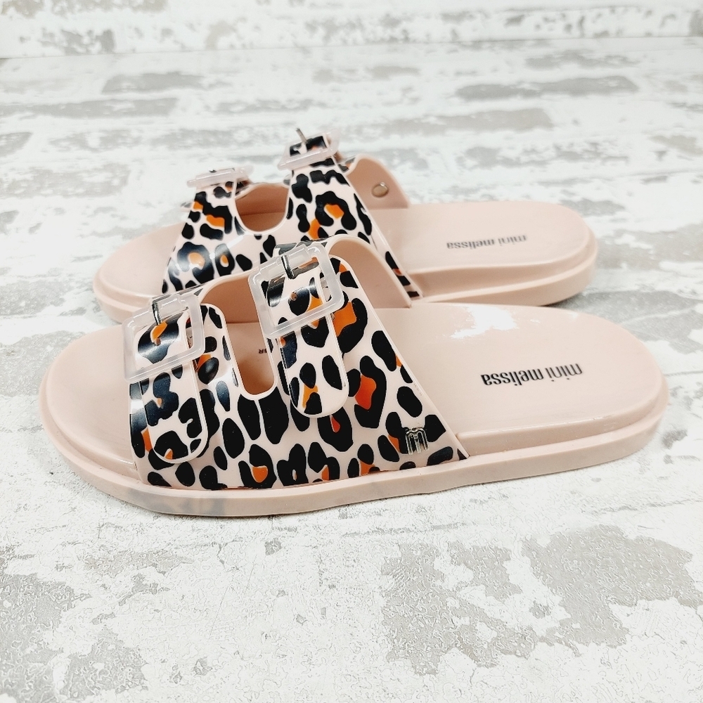 New Melissa Mini Wide II Kids Slide Sandal B6